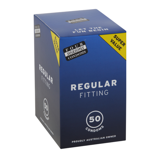 Four Seasons Regular Fitting Condoms 50's