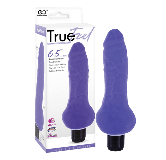 Excellent Power True Feel Ballsy 6.5" Vibrator Purple