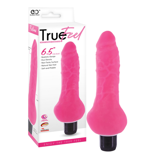 Excellent Power True Feel Ballsy 6.5" Vibrator Pink