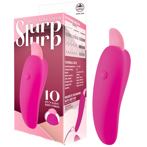 Excellent Power | Slurp Slurp - Tongue Stimulator Pink