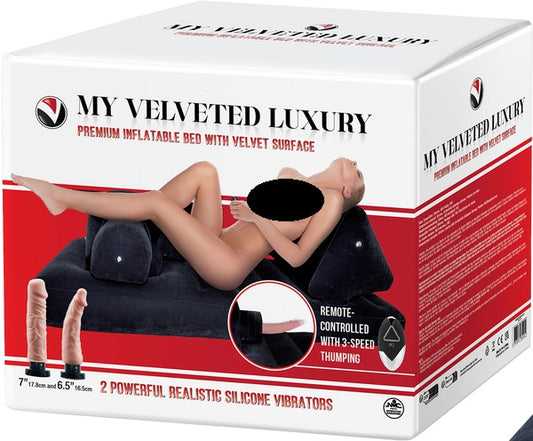 Excellent Power | My Velveted Luxury Inflatable Bed & Thrusting Machine