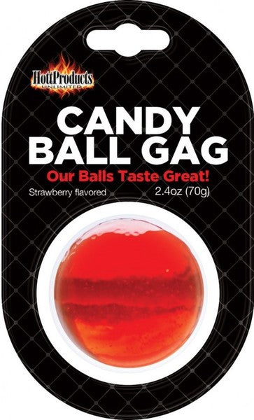 Hott Products | Candy Ball Gag - Strawberry