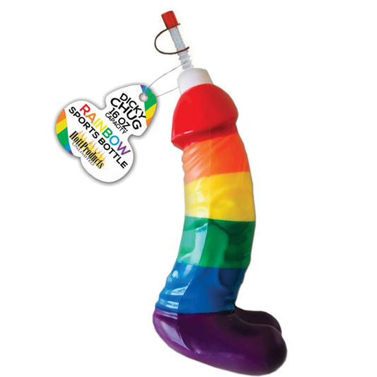Hott Products | Dicky Chug Sports Bottle (Rainbow)