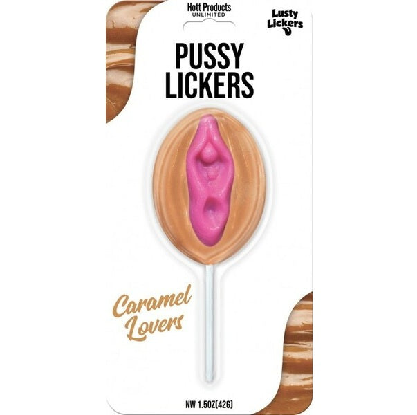 Hott Products | Lusty Lickers Pussy Pop (Caramel)