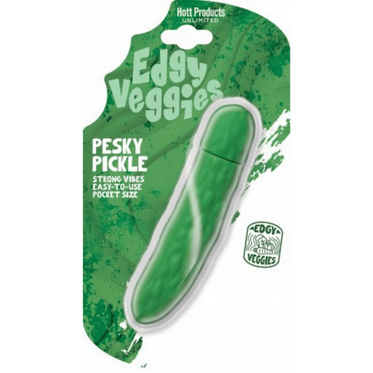 Hott Products | Edgy Veggies - Pickle Shaped Vibrator