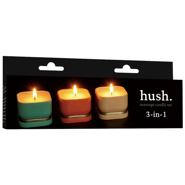 Lovetoy Hush Massage Candle Set