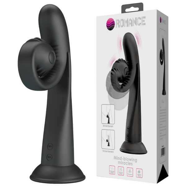 Pretty Love Romance - Selma - Mind Blowing Miracles - Dual Motor Vibrator Black