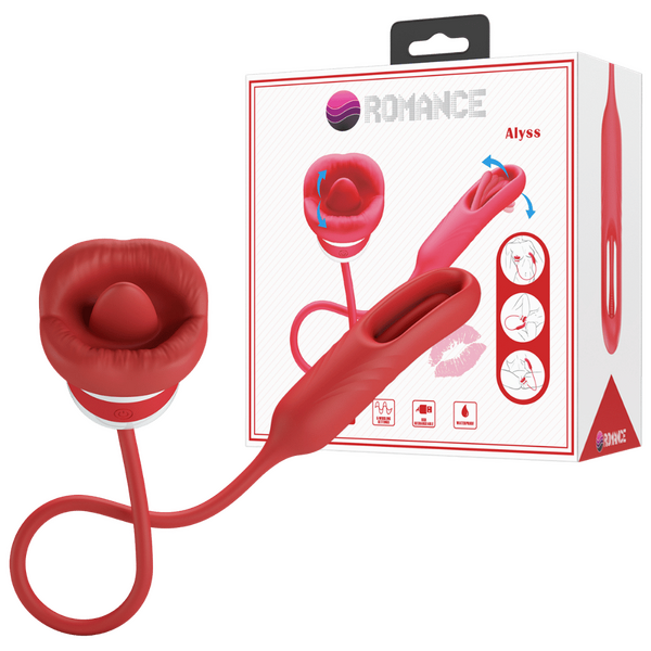 Pretty Love Romance - Alyss Hot Lips Dual Clitoral Vibrator