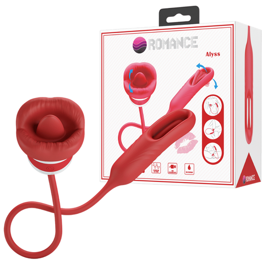 Pretty Love Romance - Alyss Hot Lips Dual Clitoral Vibrator