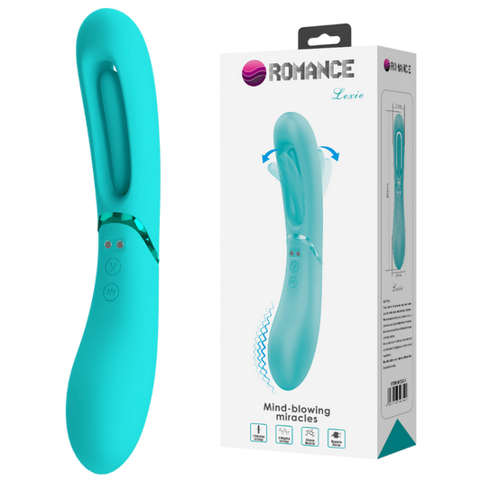 Pretty Love Romance - Mind Blowing Miracles - Lexie Flicking Vibrator Blue