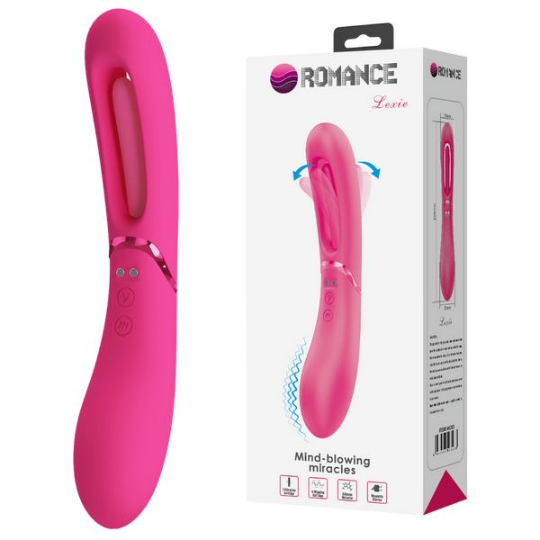 Pretty Love Romance - Mind Blowing Miracles - Lexie Flicking Vibrator Pink