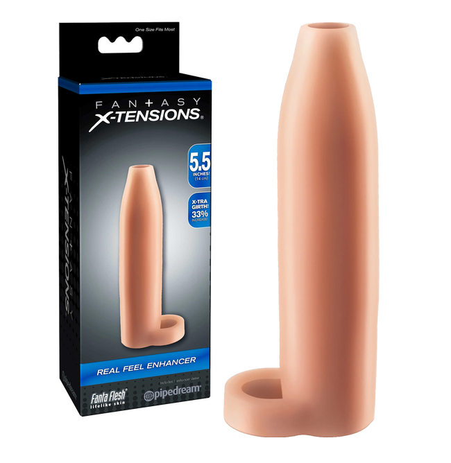 Pipedream | Fantasy X-tensions Real Feel Enhancer 5.5"