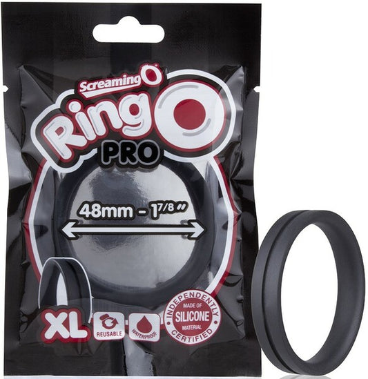 ScreamingO RingO Pro XL Cock Ring - Black