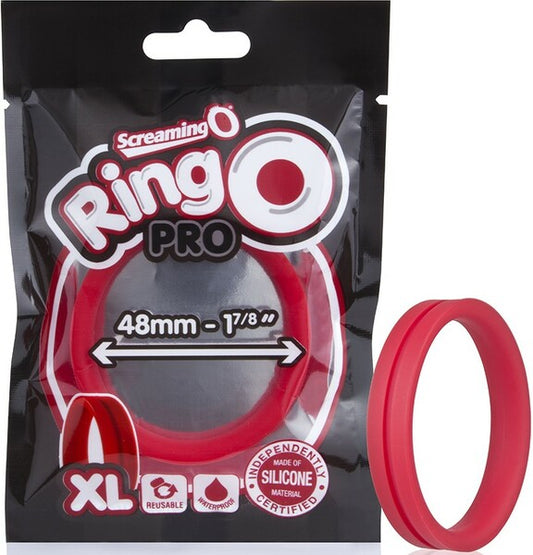 ScreamingO RingO Pro XL Cock Ring - Red