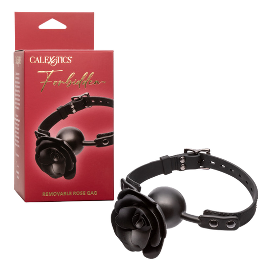 Calexotics Forbidden™ Removable Rose Gag