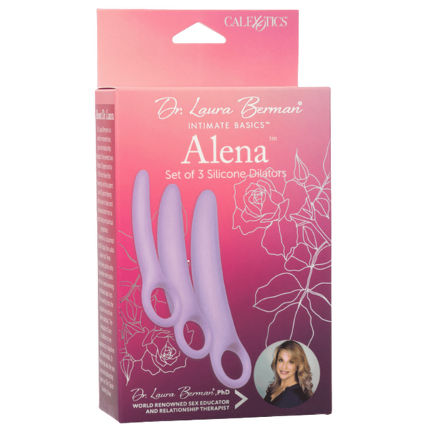 CALEXOTICS Dr. Laura Berman - Alena Set Of 3 Silicone Dilators (Lavender)