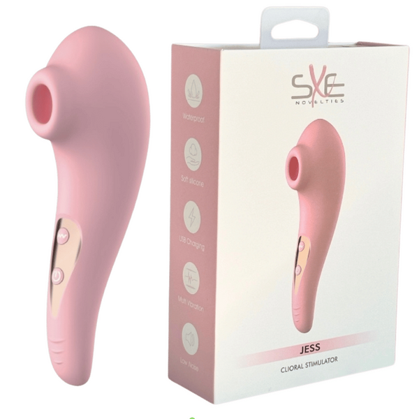 SXE Jess Vibrating and Sucking Clitoral Stimulator