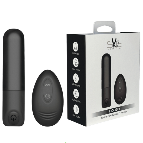 SXE Ricardo Remote Control Bullet Vibrator