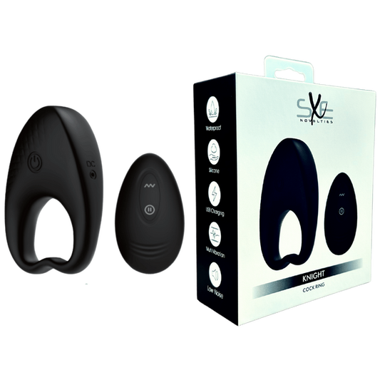 SXE Knight Vibrating Cock Ring with Remote