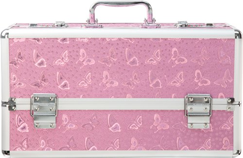 The Toy Chest -  Large Lockable Vibrator Sex Toy Case Pink 38cm x 20cm x 18cm