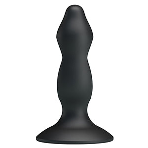 Pretty Love Butt Plug Silicone 4.1" x 1.3" Black