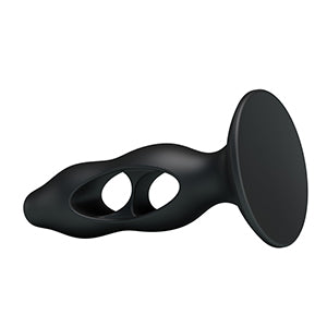 Pretty Love Butt Plug Silicone 4.1" x 1.3" Black