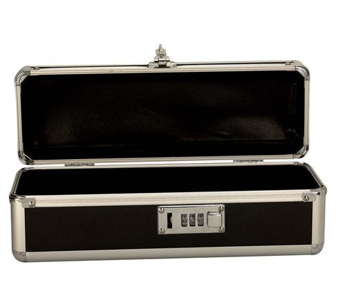 The Toy Chest - Small Lockable Vibrator Sex Toy Case Black 30.5cm x 10cm x 10cm