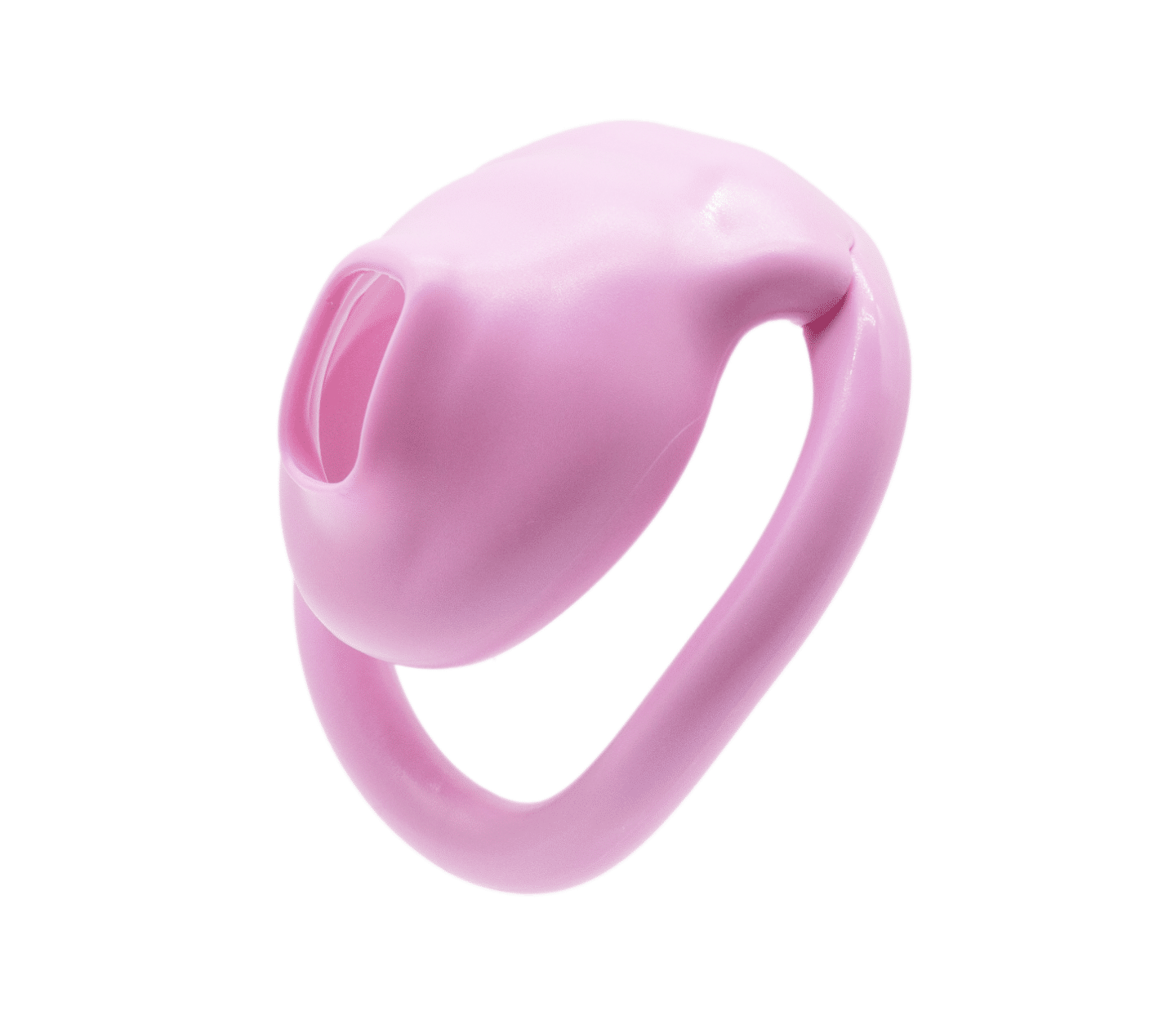 Love In Leather CAGE012 Micro Cock Cage Flat Chastity - MULTIPLE COLOURS