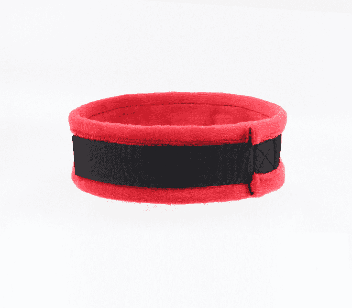 Love In Leather 'SLAVE' Diamanté Word Soft & Fluffy Collar