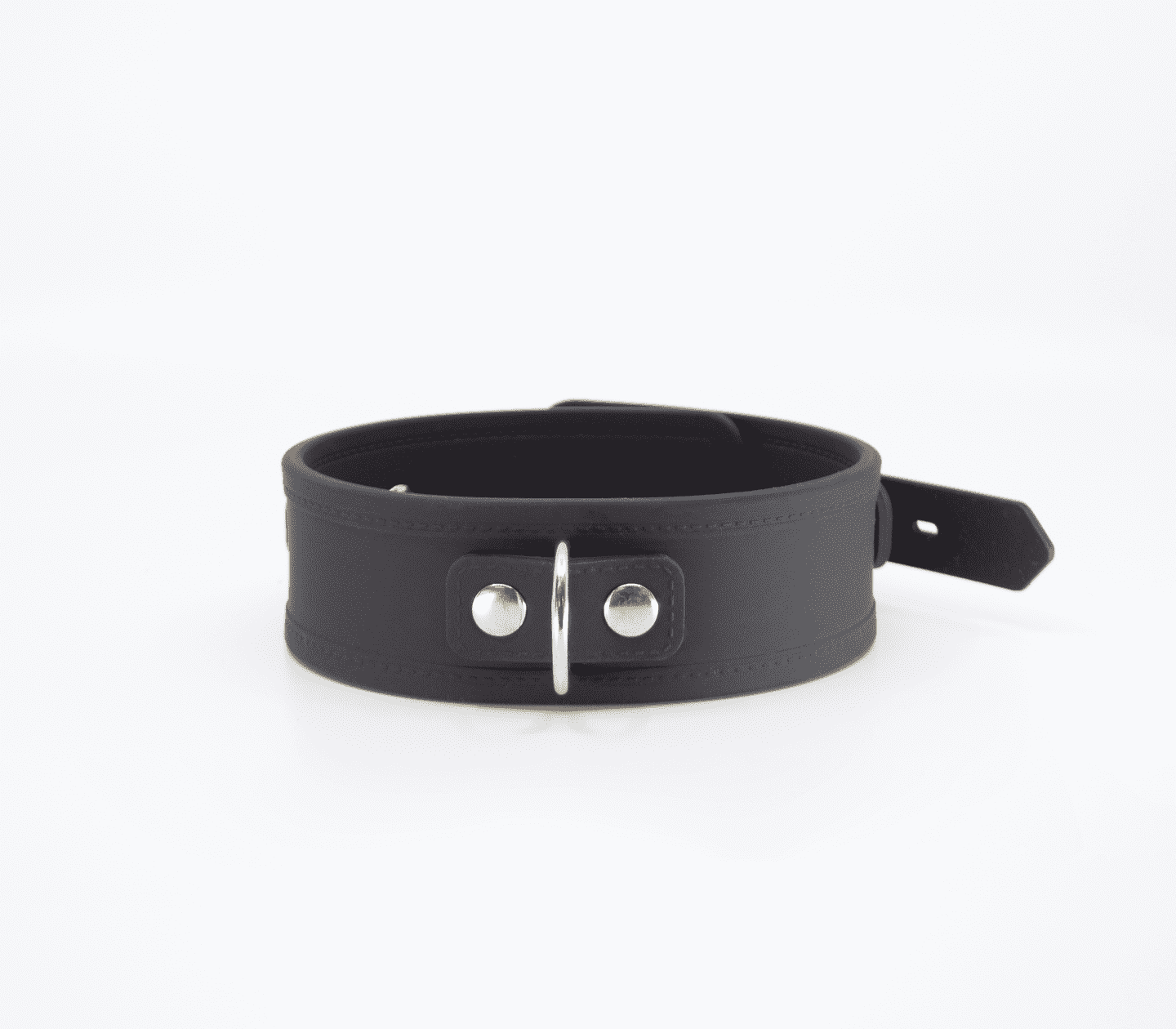 Love In Leather Silicone Collar & Lead Set