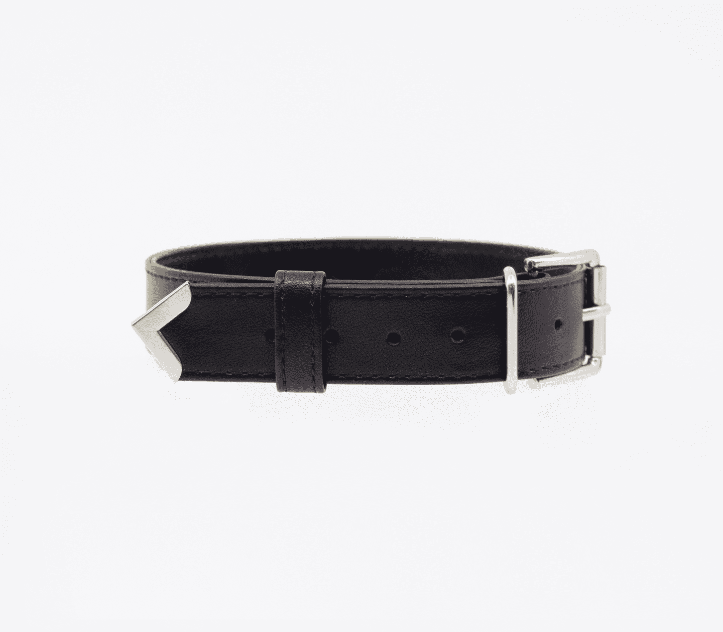 Love In Leather Tipped Leather Collar & Lead Set