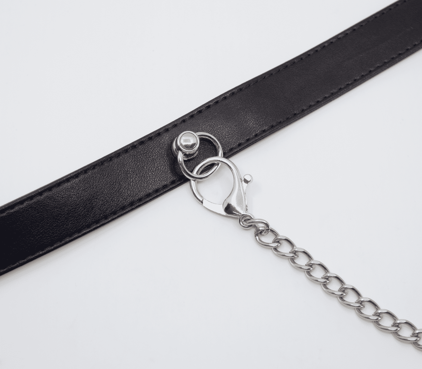 Love In Leather Tipped Leather Collar & Lead Set
