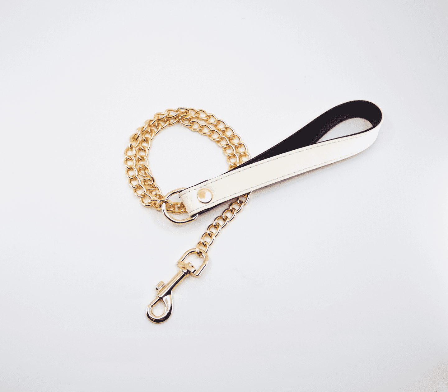 Love In Leather Glow In The Dark Collar & Lead Set