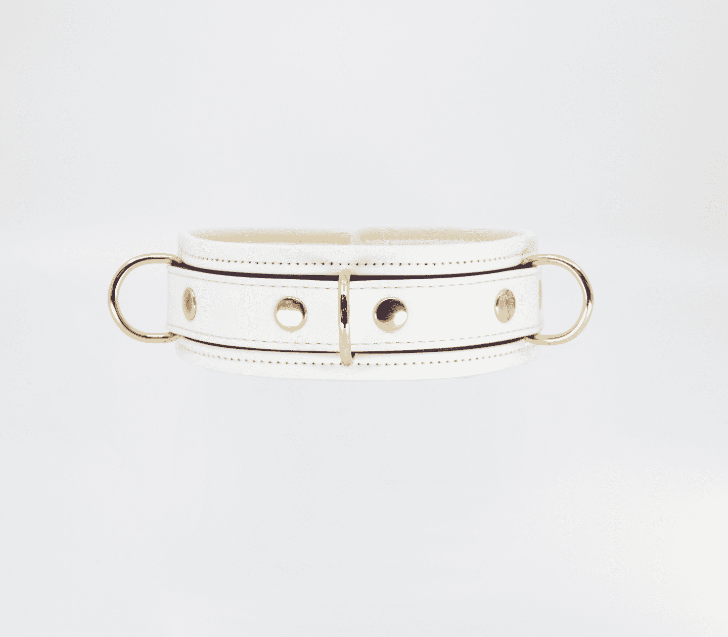 Love In Leather Glow In The Dark Collar & Lead Set