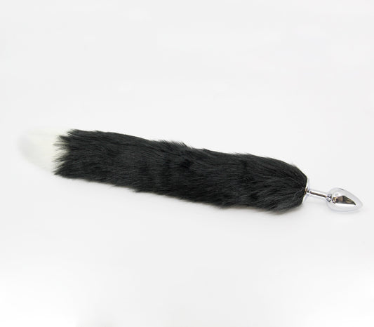 Love In Leather FOX002 Fox Tail Butt Plug - MULTIPLE COLOURS