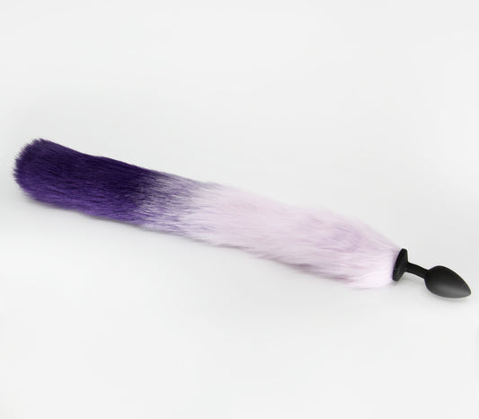 Love In Leather FOX004 Fox Tail Butt Plug - MULTIPLE COLOURS