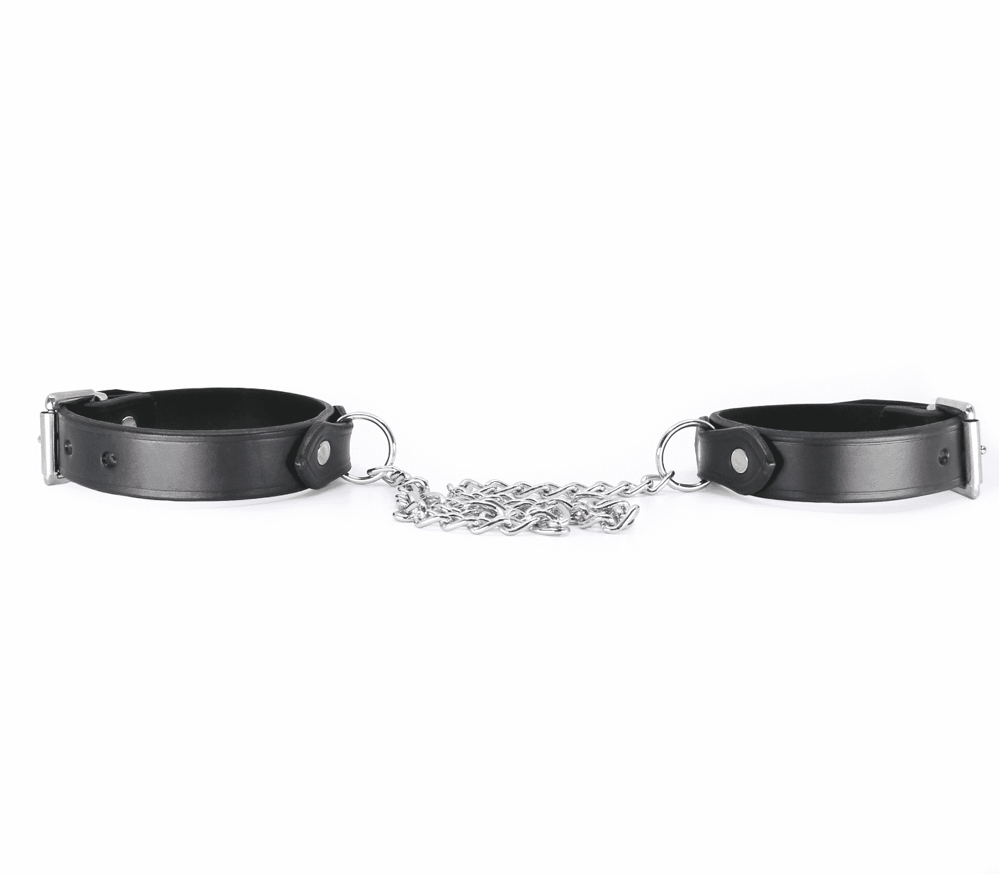 Love In Leather Classic Unlined Leather Handcuffs