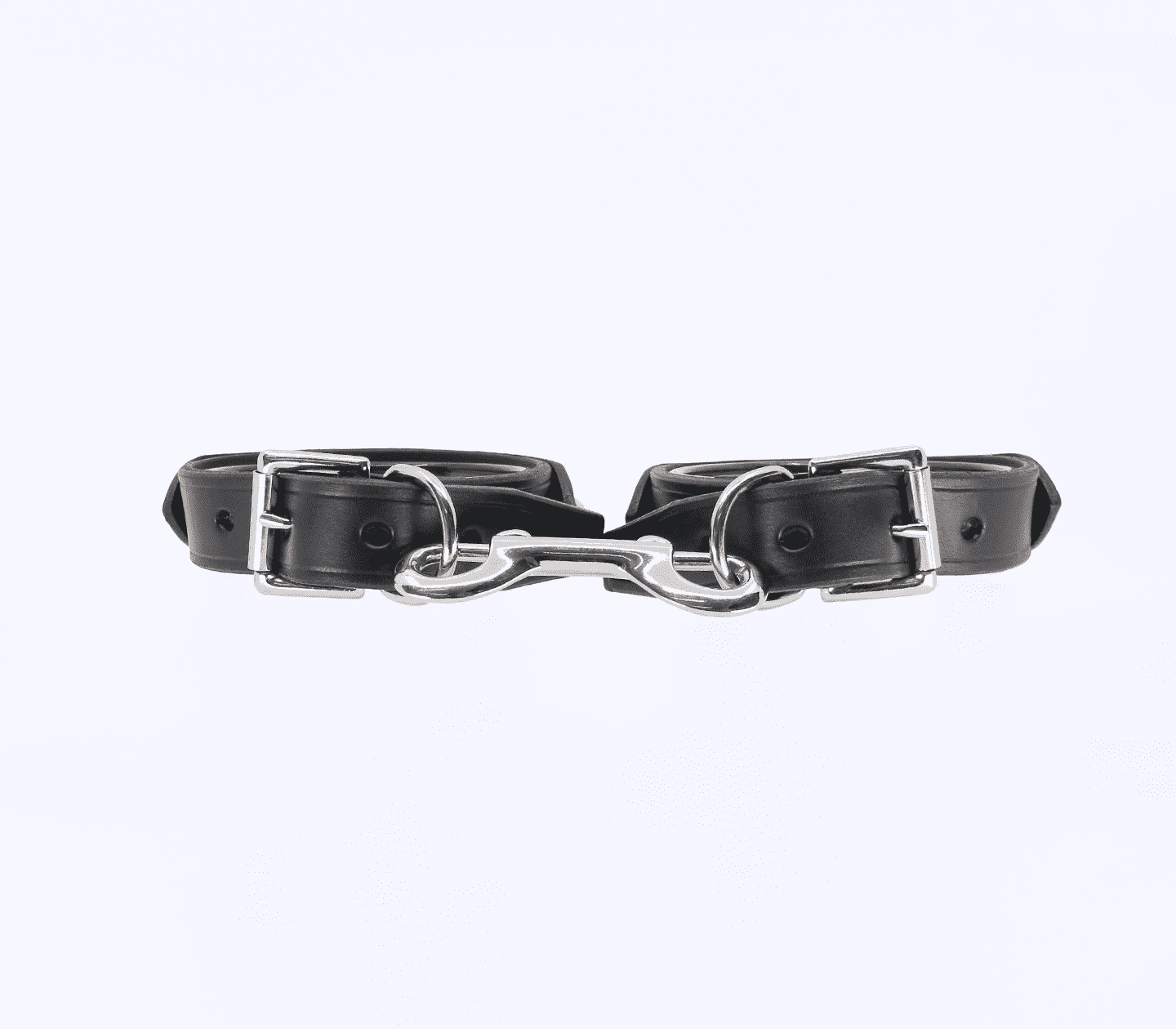 Love In Leather Unlined Leather Wrist Restraints With Dog Spikes