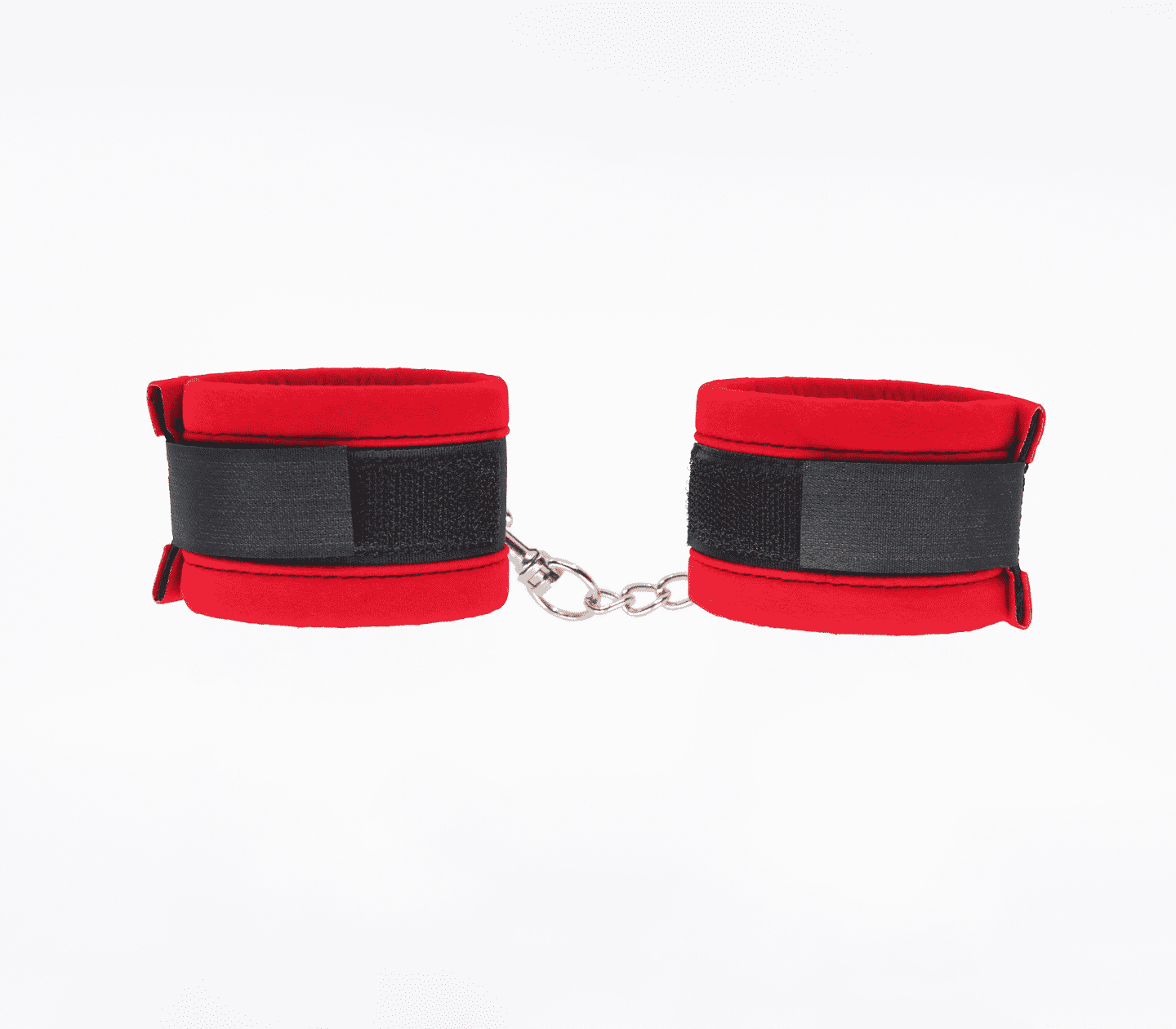 Love In Leather Lightly Padded Velveteen Handcuffs