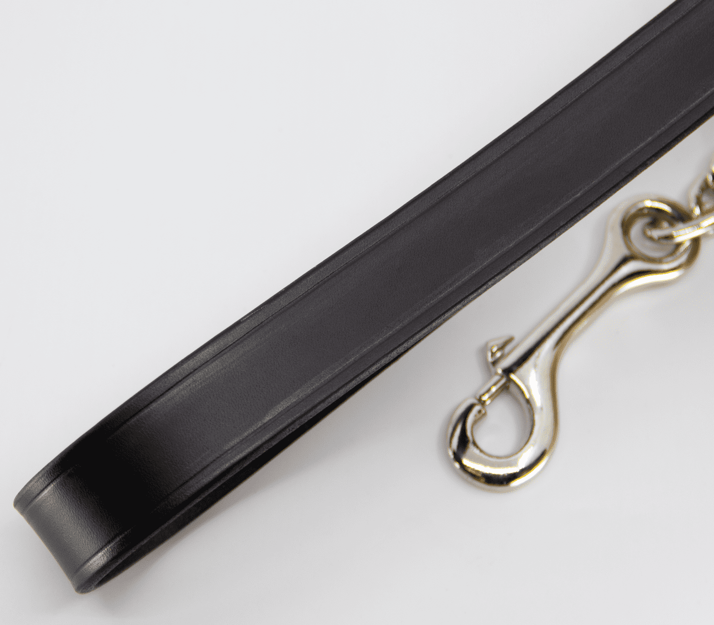 Love In Leather Leather & Chain Lead With 4 Spikes