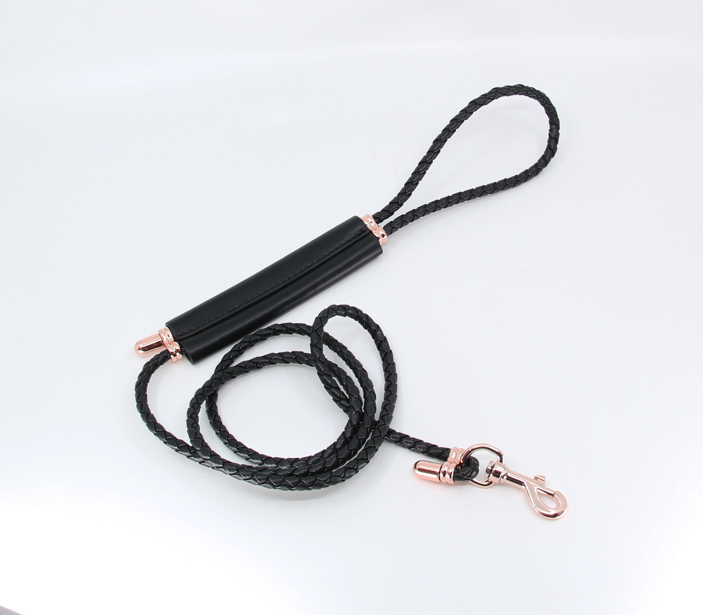 Love In Leather Adjustable Faux Leather Lead
