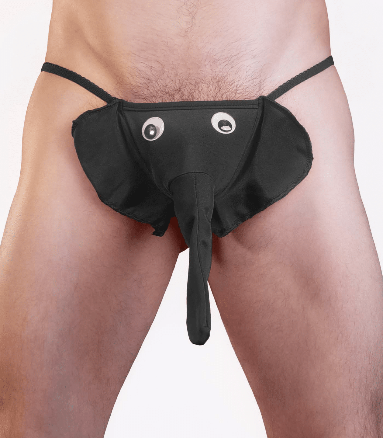 Love In Leather Mens Novelty Elephant G-String One Size - MULTIPLE COLOURS