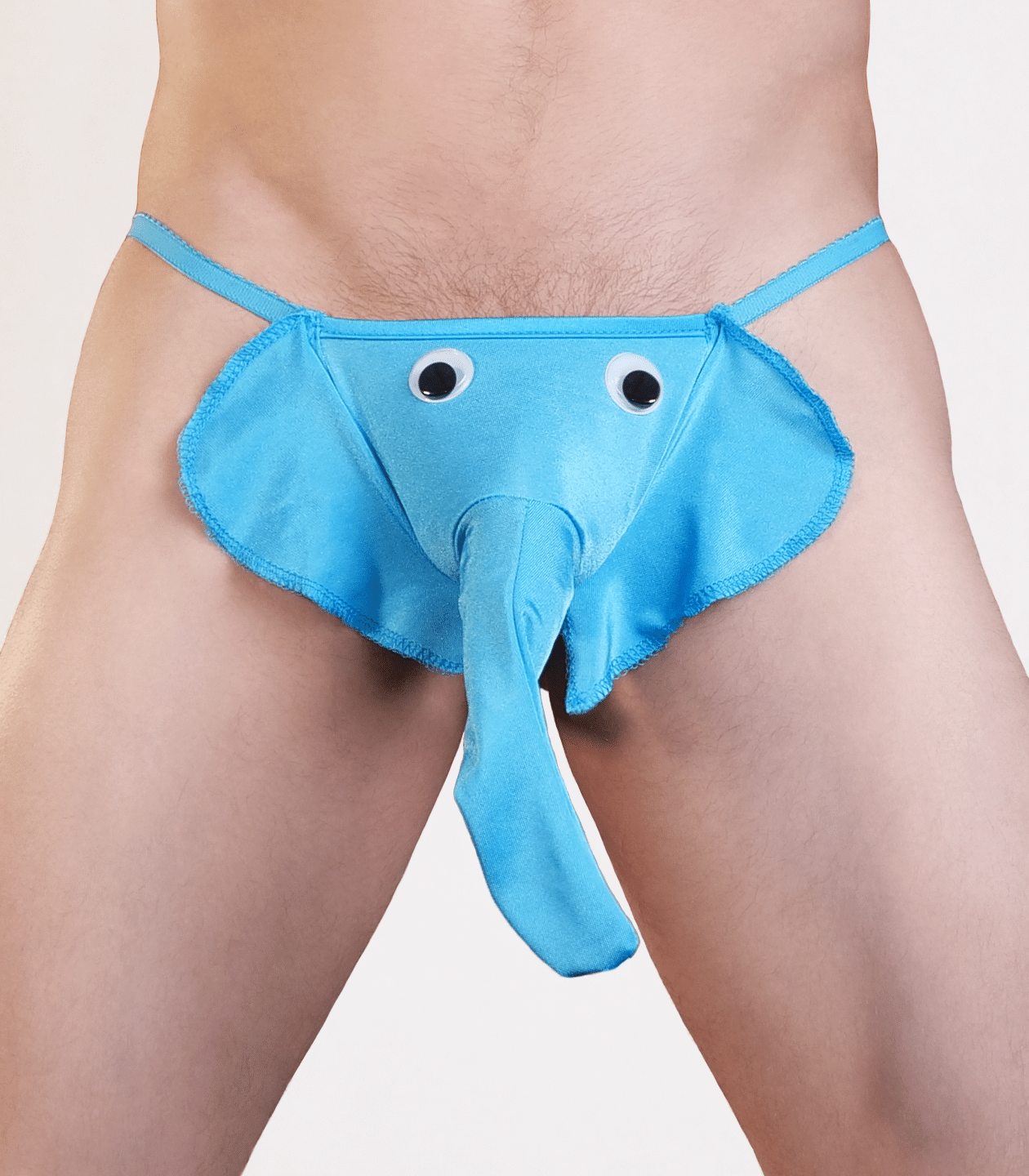 Love In Leather Mens Novelty Elephant G-String One Size - MULTIPLE COLOURS