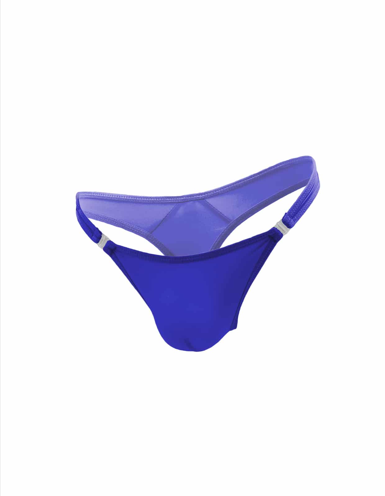 Love In Leather Mens Lycra G-String With Quick Release Clips Size S/M or L/XL - MULTIPLE COLOURS