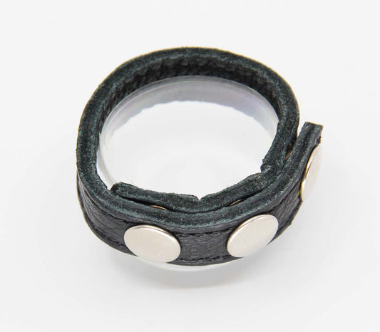 Love In Leather Adjustable Quick Release Cock Band 2/3/4/5 Speeds