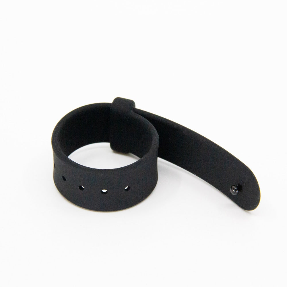 Love In Leather Adjustable / Quick Release Silicone Cock Band