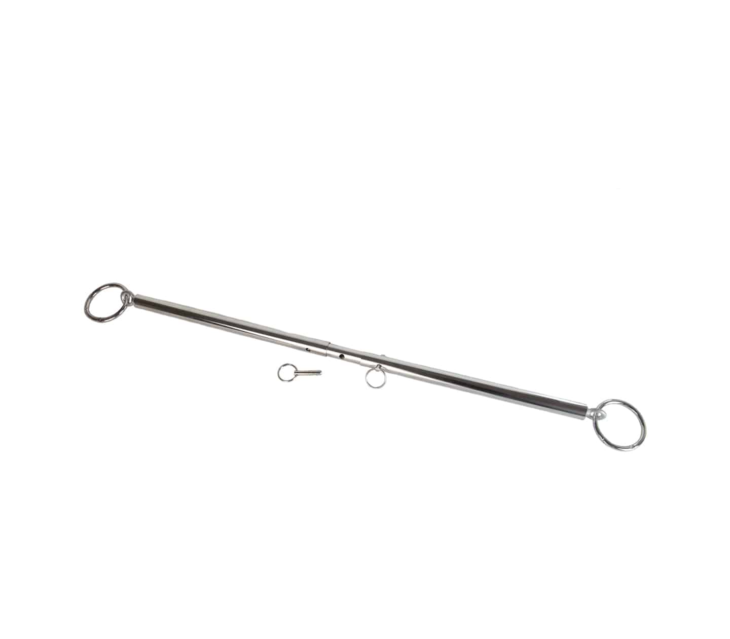 Love In Leather Adjustable Bar Shackle With Rings To Attach Cuffs