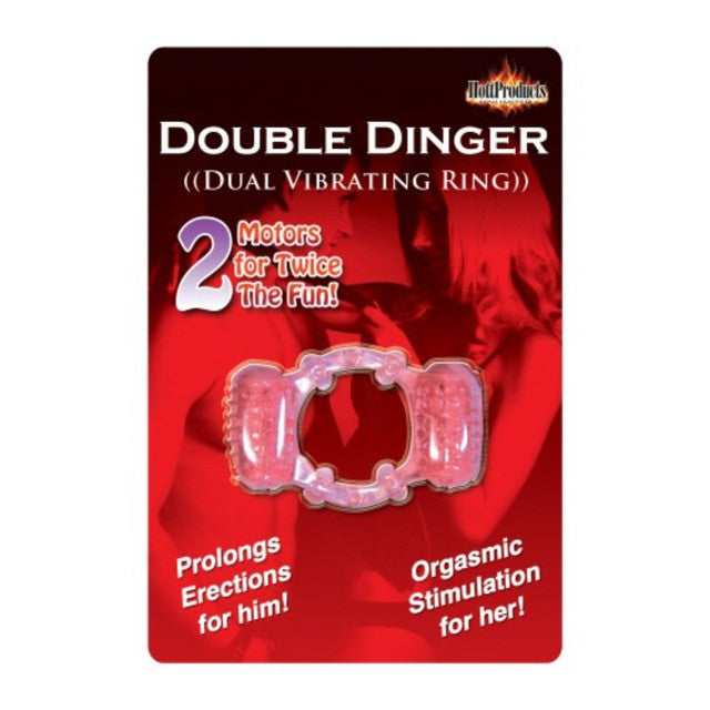 Hott Products | Humm Dinger Double Dinger - Cock Ring Couples Vibrator