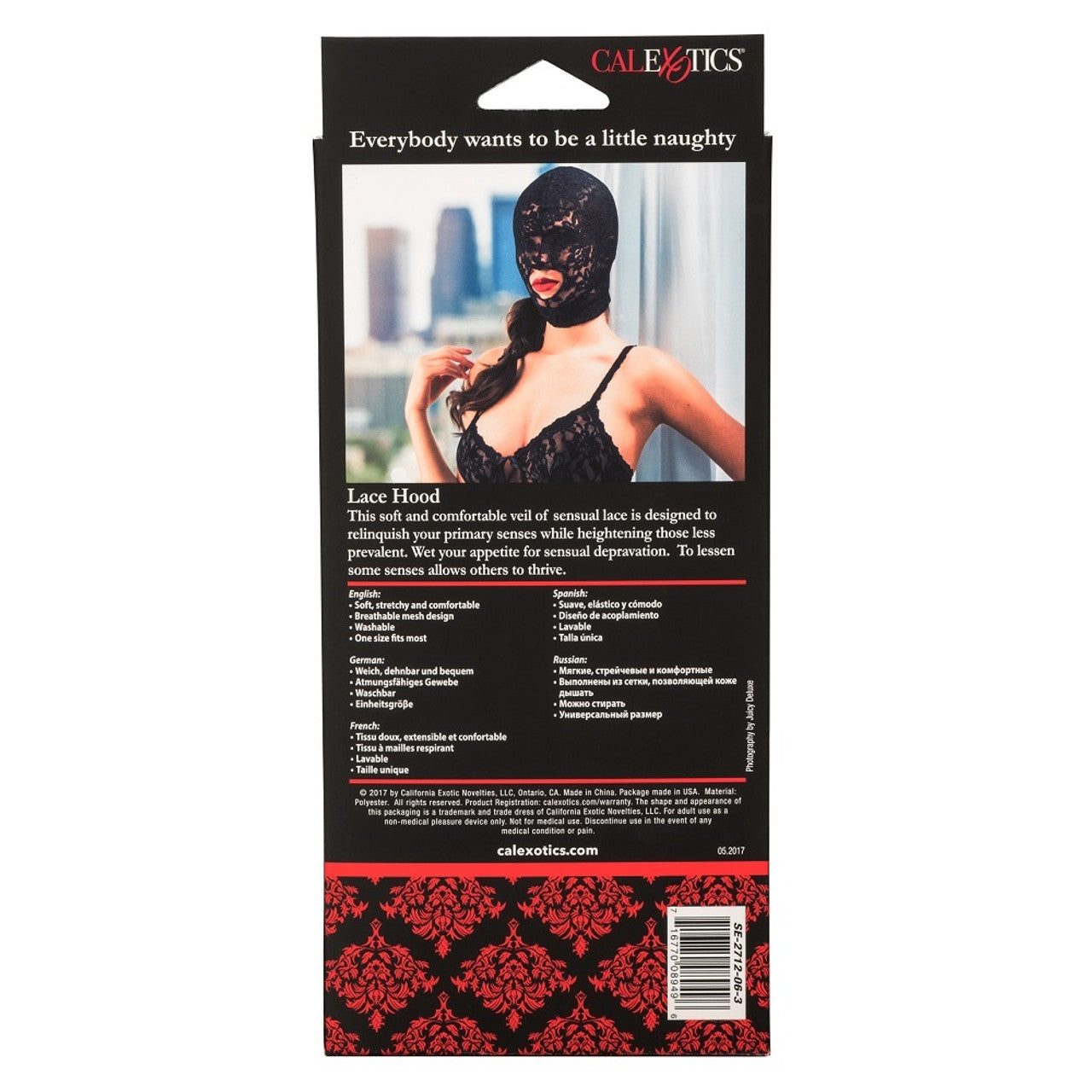 CalExotics Scandal Lace Hood