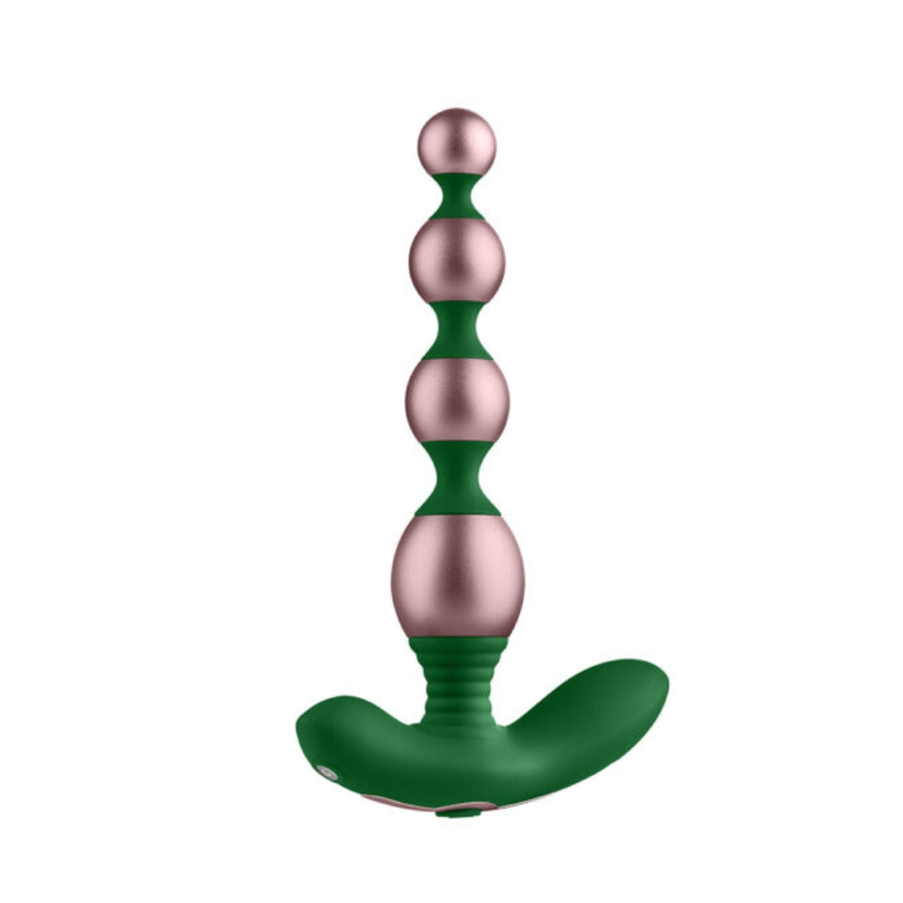 Femme Funn Bougie Beads - Vibrating Anodized Anal Beads - Rose Gold